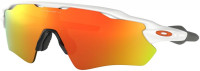 Oakley Radar EV Path Zonnebril Polished White - Fire Iridium Lens