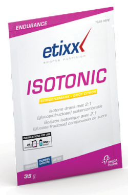 Aanbieding Etixx Isotonic Powder - Lemon - 35 gram
