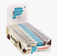 PowerBar Protein Plus 52% Bar - Cookies & Cream - 20 x 50 gram (THT 31-8-2026)