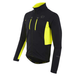 Pearl Izumi ELITE Escape Softshell Fietsjack - Zwart/Geel