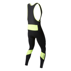 Pearl Izumi Pursuit Thermal Fietsbroek Bretels Lang - Zwart/Geel