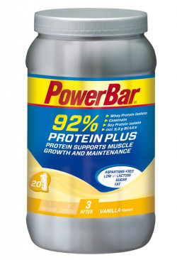 Aanbieding PowerBar Protein Plus 92% - Vanilla - 600 gram (THT 30-4-2019)