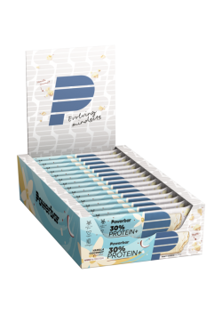 PowerBar Protein Plus 30% Bar - Vanilla Coconut - 15 x 55 gram (LET OP! THT 28-2-2025)