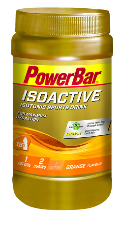 Aanbieding PowerBar IsoActive - Orange - 600 gram