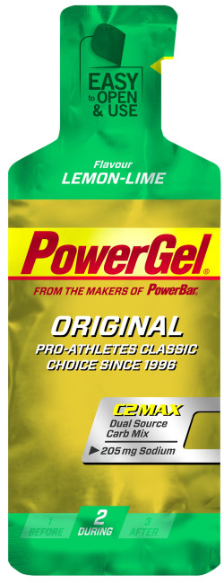 Aanbieding PowerBar PowerGel Sodium - 24 stuks - 3 + 1 doos gratis