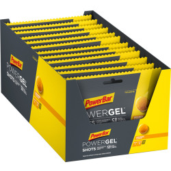 PowerBar PowerGel Shots - Orange - 24 x 60 gram (LET OP! THT 30-11-2024)