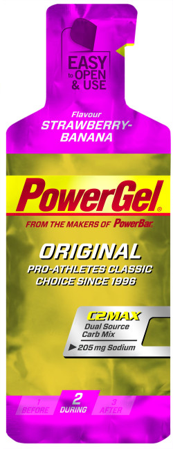 PowerBar PowerGel Sodium - 5 + 1 gratis