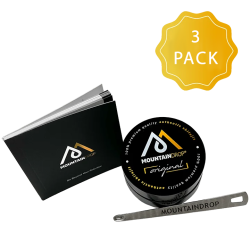 MOUNTAINDROP - 100% Mumijo Shilajit - 3 pack