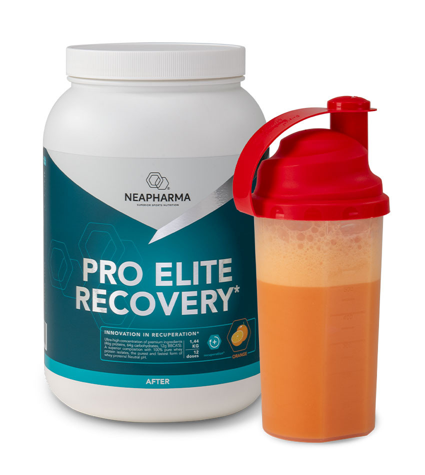 Neapharma Pro Elite Recovery - Orange - 1200 gram + Gratis Shaker 750 ...