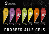 Probeer alle Lightning Endurance Energy Gels - 20 x 60 ml