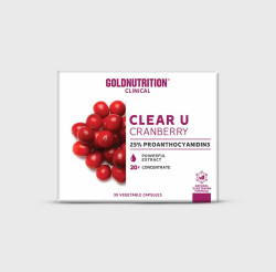 GoldNutrition Clear-U - Cranberry - 30 V-Caps