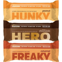Maxim Hero Protein Bars Variety Pack - 12 x 55 gram