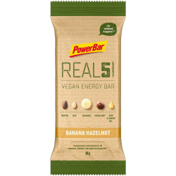 PowerBar REAL5 Vegan Energy Bar - 18 x 65 gram