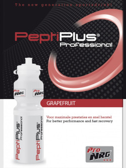 Aanbieding Peptiplus Sportdrank - Grapefruit - 38 gram (THT 31-5-2019)