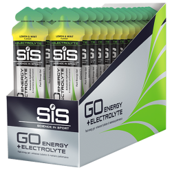 SiS GO Electrolyte Gel - Lemon & Mint - 30 x 60 ml (LET OP! THT 29-2-2024)