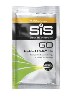 Aanbieding SiS Go Electrolyte Sachet - Tropical - 40 gram (THT 28-2-2022)