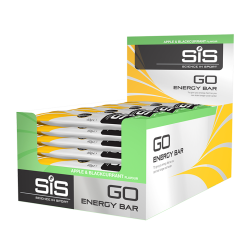 Aanbieding SiS GO Energy Bar - Apple/Blackcurrant - 30 x 40 gram (MINIMALE THT 31-8-2024)