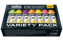 SIS GO Isotonic Energy Gel Variety Pack - 7 x 60 ml (MINIMALE THT 31-12-2023)