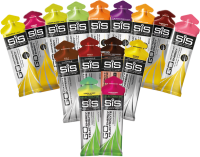 SIS Go Energy Gel Deal - 8 Isotonic Gels + 4 Caffeine Gels + 3 Electrolyte Gels