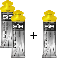 SIS GO+ Caffeine Gel - 60 ml - 2 + 1 gratis