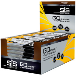 SiS GO Energy Bar + Caffeine - 30 x 40 gram