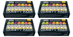 SIS GO Isotonic Energy Gel Variety Pack - Gemixte smaken - 28 x 60 ml (THT 31-8-2025)
