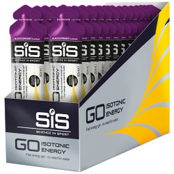 Aanbieding SiS GO Isotonic Gel - Blackcurrant - 30 x 60 ml (LET OP! THT 29-2-2024)