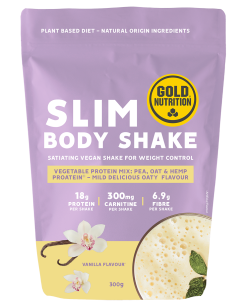 GoldNutrition Slim Body Shake - Vanilla - 300 gram