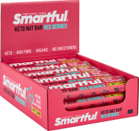 Smartful Keto BIO Bar - Red Berries - 15 x 40 gram