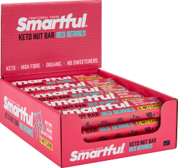 Smartful Keto BIO Bar - Red Berries - 15 x 40 gram