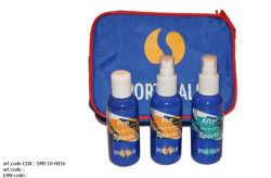 Sportsbalm Toilettas met verzorgingsproducten