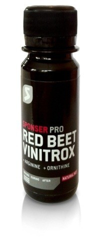 Sponser Pro Red Beet Vinitrox - 4 x 60 ml