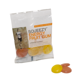 Squeezy Energy Fruit Gum - 40 x 50 gram