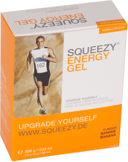 Squeezy Energy Gel - 12 x 33 gram