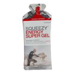 Aanbieding Squeezy Energy Super Gel - Lemon - 33 gram (THT 30-4-2019)