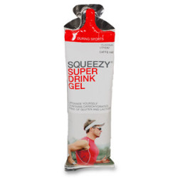 Aanbieding Squeezy Super Drink Gel Caffeine - 12 x 60 ml (THT 31-5-2022)