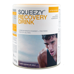 Aanbieding Squeezy Protein Energy Drink - 400 gram (THT 23-11-2020)