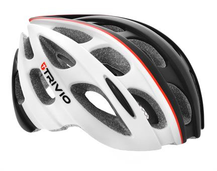 Trivio Cirrus Fietshelm - Wit/Zwart - Trivio - Fietshelm - Accessoires -  sportvoeding op Wielervoeding.nl