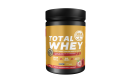 GoldNutrition Total Whey - Strawberry - 800 gram (THT 30-9-2026)