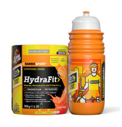 NamedSport Tour De France HydraFit Hypotonic Drink - 400 gram + Gratis Elite Bidon