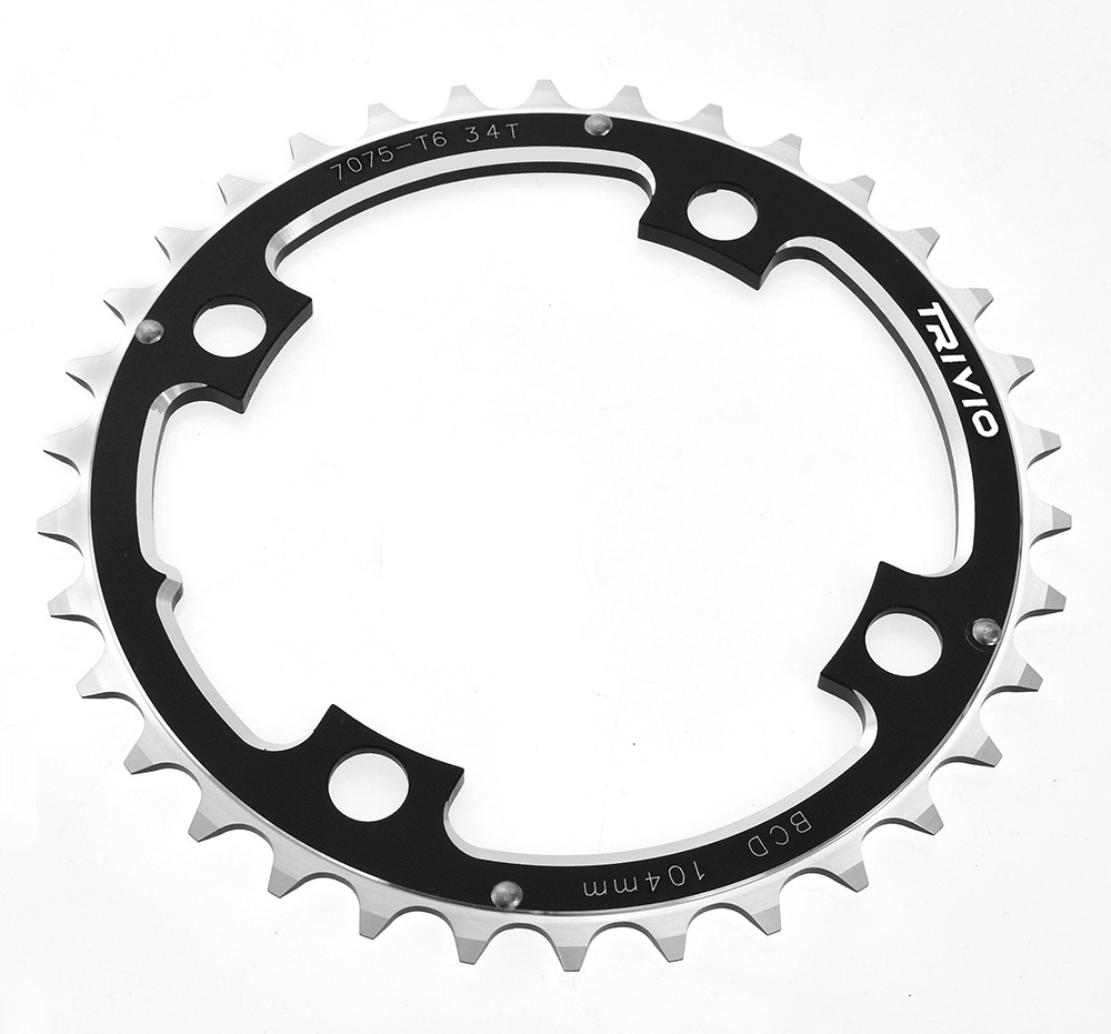 Kettenblatt 34T – Kompatibel Mit Tiagra, Hochwertiges Material, Langlebig, Für Rennrad & Trekking, Verbessert Fahrkomfort