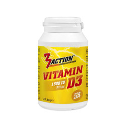 3Action Vitamine D3 - 120 Caps