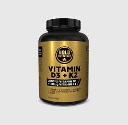 GoldNutrition Vitamin D3 + K3 - 120 softgels