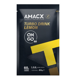 Amacx Turbo Drink - Lemon - 10 x 63 gram
