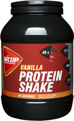 Aanbieding WCUP Protein Shake - Vanilla - 1 kg