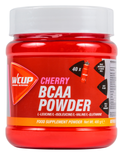 WCUP BCAA Powder Cherry - 480 gram