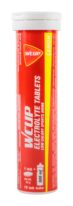 WCUP Electrolyte Tablets - 15 Tabs