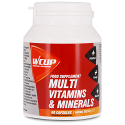 Aanbieding WCUP Multi Vitaminen & Mineralen - 60 tabletten (THT 31-3-2020)