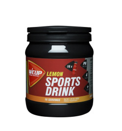 Aanbieding WCUP Sports Drink - Lemon - 480 gram (THT 30-6-2018)