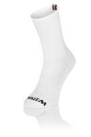 Winaar Full White Fietssokken - Italiaans label